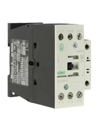 Contacteur Eaton Dilm25-10 (24 V 50/60 Hz) puissance 11 kW 1na